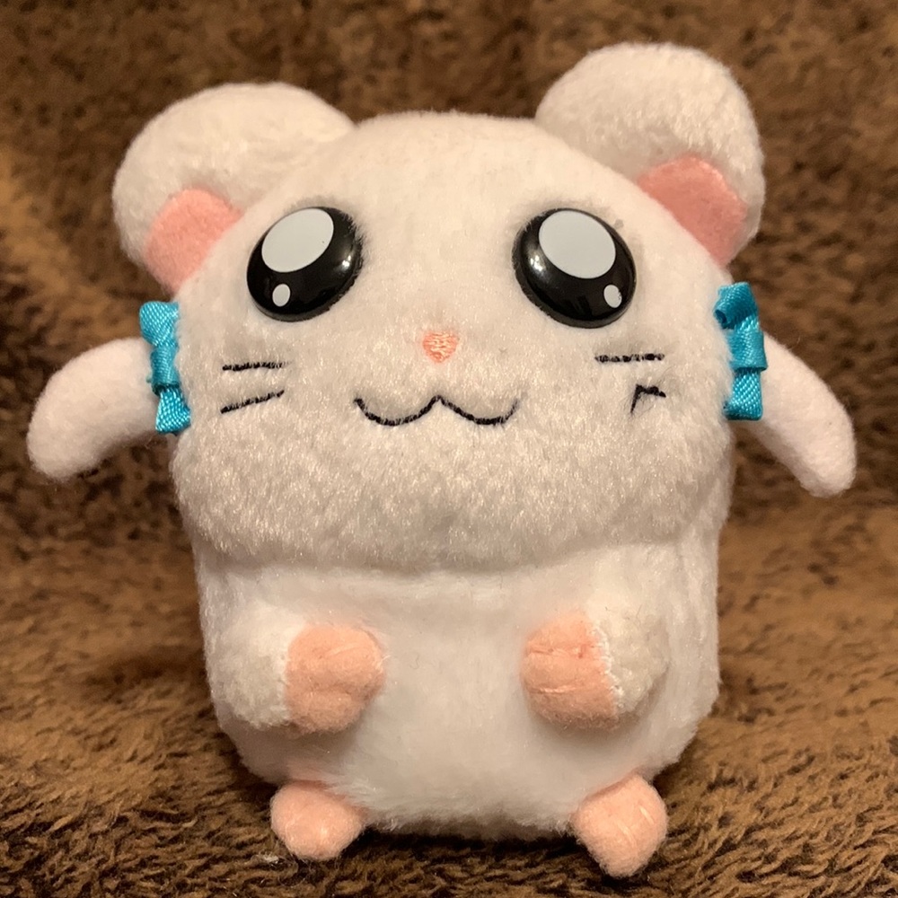 Bijou Ham-Ham Hamtaro Hamster Plush Stuffed 2002 Ham Ham Rare hamham  22491 rare